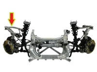 фото thumb №1, Mercedes поворотный кулак передняя левая a2053323700 c класс 205 c43 amg рестайлинг 4mat