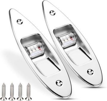Lampy nawigacyjne LED 120 ° wpuszczane