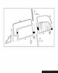 фото thumb №5, Nowa молдинг оконная сдвижная mercedes w639 a6396730170