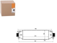 фото thumb №1, Интеркулер fiat bravo punto 1,9d 07- nrf