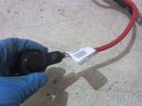 Bmw x3 f25 2.0 кабель шланг плюсовой красный аккумулятор 61129283786 Доставка, фото thumb