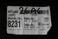 фото thumb №11, Audi a6 sedan полка багажника карта 4g5863411cl 4g 4g5 863 411 cl колір: hp