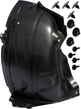 фото thumb №1, Renault modus 2004-2012 подкрылок клипсы перед левый