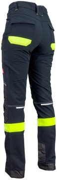 Гибкие мужские рабочие брюки SOFTSHELL, светоотражающие, усиленные СРОЧНО 46