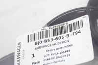 фото thumb №8, Audi a4 b9 передня захист радіатора емблема nowa оригінальна 8j0853605bt9