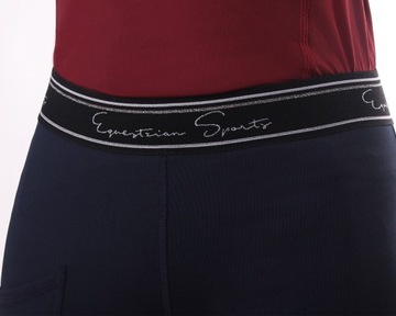 Женский QHP Eden Fullgrip Navy 44 леггинсы