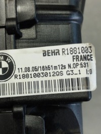 Bmw x6 e71 нагреватель отопителя правая r1881003 Оригинал, фото thumb