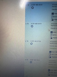 фото thumb №5, Mercedes eqs eqe amg a2974602101 рулевая рейка nowa