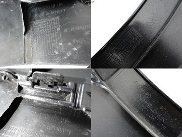 фото thumb №14, Porsche taycan 9j1 turbo s рестайлинг 24- бампер бампер + спойлер накладка перед