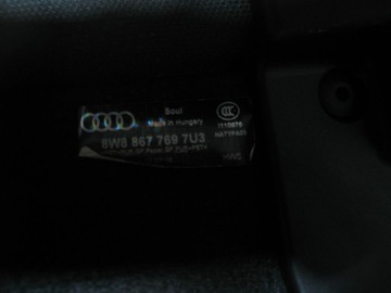 фото thumb №9, Полка багажника 2szt audi a5 f5 2 ii sportback 16-24r. 8w8867769 8w8867771