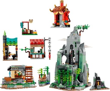 LEGO Monkie Kid 80044 Kryjówka ekipy Monkie Kida