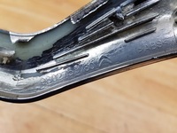 фото thumb №3, Молдинг хром перед решётка радиатора эмблема citroen c5 iii