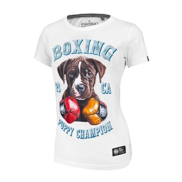 Женская футболка Pitbull West Coast Lil' Champ белая S