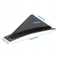 фото thumb №6, 4 szt. набір спойлерів заднього бампера спліттер