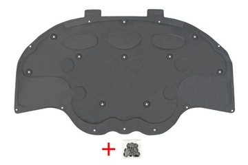 фото thumb №9, Mercedes c w204 2007-2014 шумоізоляція капота комплект ze кліпси a2046820626
