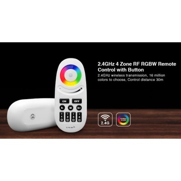 PILOT do sterowników taśm LED RGB / RGBW 4 STREFY