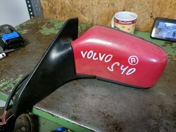 фото thumb №8, Volvo v40 s40 зеркало левая 5 pin красный