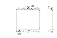 фото thumb №2, Nrf радіаторів renault clio iii 05- bez кондиціонер