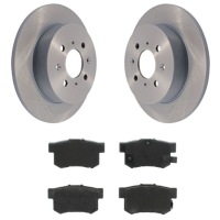 фото thumb №1, Гальмівні диски + гальмівні колодки задня honda civic vii 2000-05 260mm