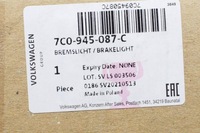 фото thumb №9, Vw crafter sz mk2 задні додаткові світло гальмування nowe оригінальні 7c0945