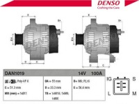 Denso генератор 14v 100a toyota auris corolla y Цена, фото thumb