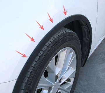 фото thumb №9, Накладка планка защитная колёсная арка крыльев 6m x3cm