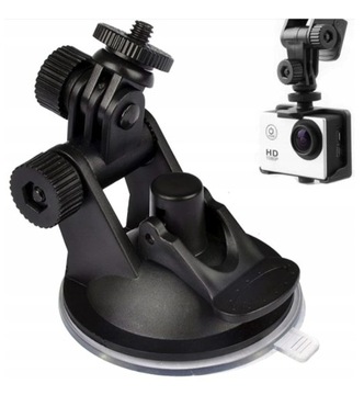 КРЕПЛЕНИЕ НА ОКНО АВТОМОБИЛЯ ДЛЯ GOPRO DJI OSMO DVR КАМЕРЫ С РЕЗЬБОЙ 1/4 ДЮЙМА