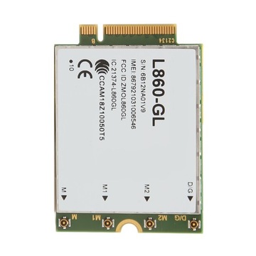 Karta modułu 4G LTE Chipset XMM7560 DL 5CA DL 256QAM Interfejs M.2 IU