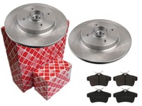 фото thumb №1, Тормозные диски + тормозные колодки febi задняя citroen c4 ii ds4 ds5