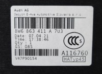 Полка задний  audi a5 8w6 f5 8w6863411a 7u3 с Разборки, фото thumb