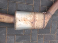 Bmw x3 g01 18-24 гасник вихлоп kompletny 8487184 2.0 америка Оригінал, фото thumb