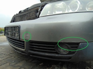 AUDI A4 B6 ПЕРЕДНИЙ БАМПЕР LY7Q
