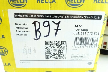 фото thumb №9, Генератор astra h corsa c d 1.4 1202347 13222931