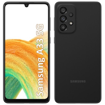 СМАРТФОН SAMSUNG GALAXY A33 5G 6/128 ОРИГИНАЛЬНЫЙ ТЕЛЕФОН + USB-КАБЕЛЬ