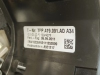 фото thumb №10, Porsche panamera 970 09-13 повітропровід мультифункція пелюстки перемикання czarna шкіра