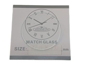 SZKŁO SZKIEŁKO DO ZEGARKA PŁASKIE GRUBOŚĆ 2 MM ŚREDNICA 36 MM