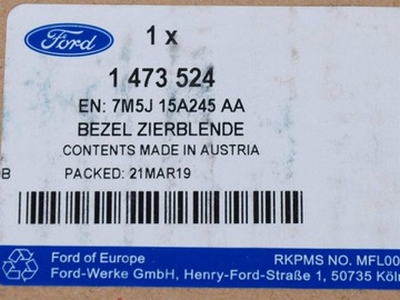 фото thumb №9, Решітка галоген правого focus c-max 07-11 1473524