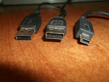КАБЕЛЬ 2 x USB, USB mini-B — фотокабель и многое другое