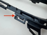 Porsche cayenne 3 3 17r- решітка заглушка бампера права перед 9y0807682 в Україні, фото thumb