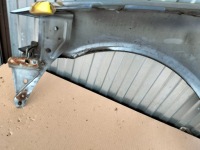 фото thumb №14, Крыло правый перед jaguar xf x250 цвет jke lata 2008-2011