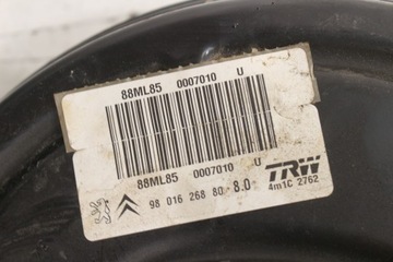 фото thumb №6, Усилитель насос тормозная 9801626880 berlingo iii partner 16r. электрик