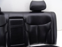 Mercedes s-klasa w140 91-98 заднее сиденье задний  задняя комплектная czarna кожа в Украине, фото thumb