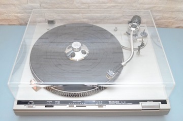 Проигрыватель Technics SL-B3, очень хороший, обслуженный, новый чехол