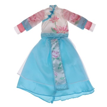 Китайский костюм Платье китайской куклы Cheongsam/3