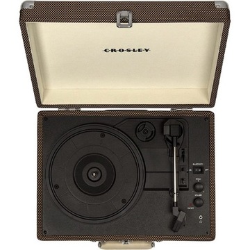 Проигрыватель Crosley Cruiser 33/45/78 об/мин BT RCA Jack