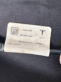 фото thumb №13, Tesla model x 2015- джгут підвіска пневматичний ліва 1448362-00-b