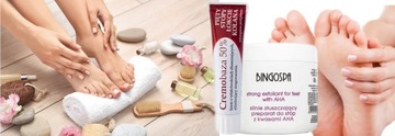 CREMOBASE 50% КРЕМ С МОЧЕВИНОЙ 50 + СОЛЬ с кислотами AHA-КИСЛОТЫ - НАБОР