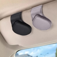 фото thumb №7, Car glasses case sunglasses clip black gray 2pcs