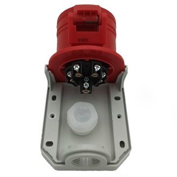 РОЗЕТКА PCE 5X32 32A 5P ФИКСИРОВАННАЯ