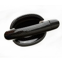 Накладки на ручки дверей VW GOLF 5 V 2003 - 2008 карбон